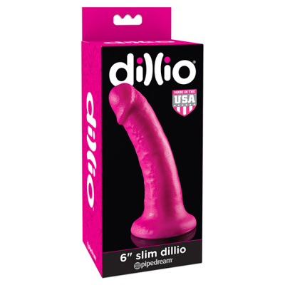Dillio - Slim Dillio 6 pouces - Rose