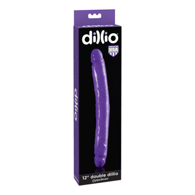 Dillio - Double Dillio 12 pouces - Mauve