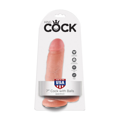 King cock - 7 inch Cock with Balls