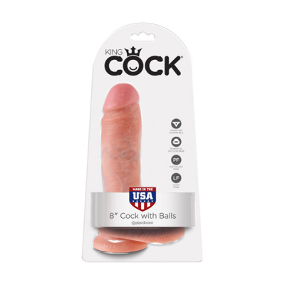 King cock - 8 inch Cock with Balls