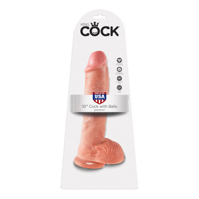 King cock - 10 inch Cock with Balls