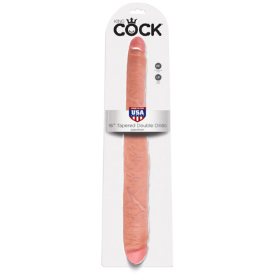 King cock - 16inch Tapered Double dildo