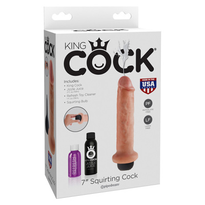 King Cock - 7 pouces Squirting Cock