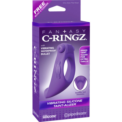 Fantasy C-Ringz - Vibrating Silicone Taint-Alizer