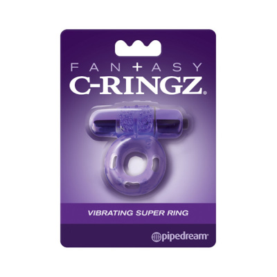 Fantasy C-Ringz - Vibrating Super Ring - Purple