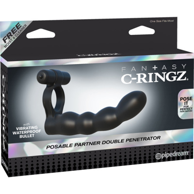 Fantasy C-Ringz - Posable Partner Double Penetrator