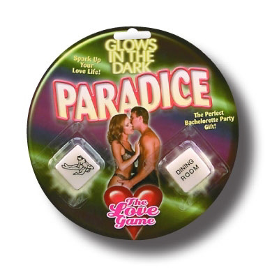 Paradice dices  Glows in the dark
