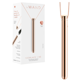 Le Wand - Vibrating Necklace - Gold Rose