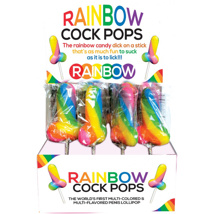 Rainbow - Cock Pops Display (12)