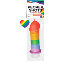 Hott Products - Pecker Shot Syringe - Arc-en-ciel