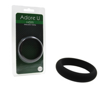 Adore U Höm - 5.5cm Silicone Cockring - Black