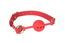 Spartacus - Ball Gag Silicone - Red