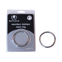 Spartacus - Seamless Stainless C-Ring- 1.75'' - Argent