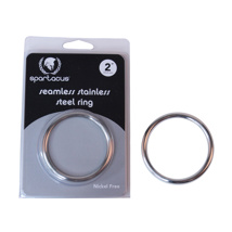 Spartacus - Seamless Stainless C-Ring - 2'' - Argent