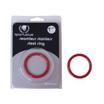 Spartacus - Seamless Stainless C-Ring- 1.5'' - Rouge