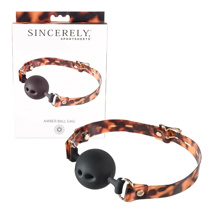 Sincerely - Amber Ball Gag