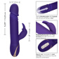 Jack Rabbit - Silicone Thrusting Rabbit - Purple