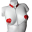 Nipplicious - Pasties & Necklace Dominatrix - Red