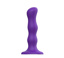 Strap-on-me - Dildo Geisha Balls - Purple - Medium