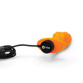 B-Vibe - Swirl Texture Plug - Orange