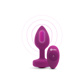 B-Vibe - Vibrating Jewel Plug - S/M - Pink Ruby