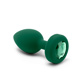 B-Vibe - Vibrating Jewel Plug - M/L - Emerald