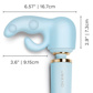 Le Wand - Dual - Weighted Silicone Attachment 