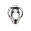 Master Series - Rickers Steel Locking Chastity Cage