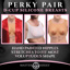 Master Series - Perky Pair D-Cup Silicone Breast