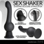 Inmi - Sex Shaker Silicone Stimulator - Noir