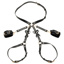 Strict - Black Bondage Harness w/Bows - M/L Black