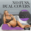 Bedroom Bliss - Contoured Love Cushion - Purple