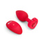 B-Vibe - Vibrating Heart Jewel Plug M/L - Red