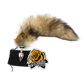 Miss Morgane Gold - Small Plug with red Fox tail