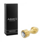 Anal Luxure - Gold Butt Plug - Clear - Large *Final Sale*