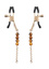 Sincerely - Amber Beaded Nipple Clamps